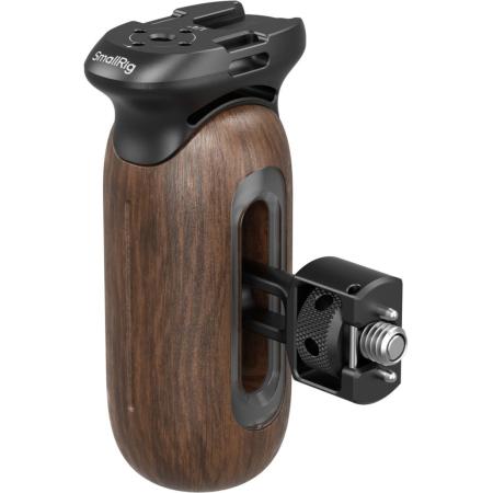 SmallRig 5238 Wooden Side Handle w/ 1/4-20 &amp;amp; 3/8&amp;#039;&amp;#039;-16 ARRI Locating Screws