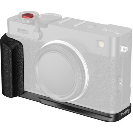 SmallRig 5448 L-Shaped Mount Plate w/ Silicone Handle For Fujifilm X-E5 (Black)