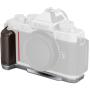SmallRig 5707 L-Shaped Mount Plate w/ Wooden Handle For Nikon Z F (Silver)