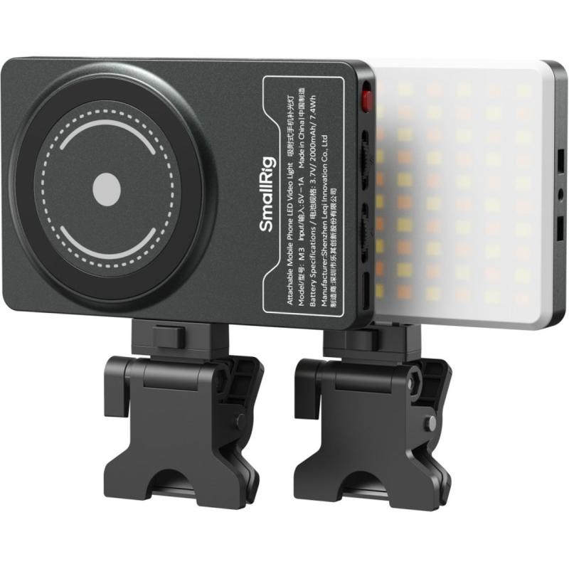 SmallRig 5505 M3 Attachable Mobile Phone LED Video Light (Ink Blue)