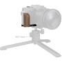 SmallRig 5666 L-Shaped Mount Plate w/ Wooden Handle For Fujifilm X-T30 (Black)