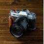 SmallRig 5668 L-Shaped Mount Plate w/ Wooden Handle Fujifilm X-T30 (Charcoal)