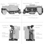 SmallRig 6027 Hawklock Cage Kit For Sony Alpha 7 V / 7R V / 7 IV