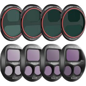 Freewell Mavic 4 Pro Split Filters All Day - 8 Pack