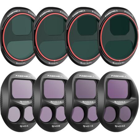 Freewell Mavic 4 Pro Split Filters All Day - 8 Pack
