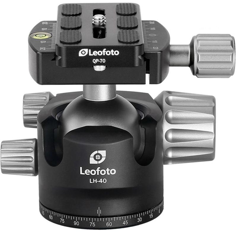 Leofoto Ball Head LH-40 + Release Plate QP-70