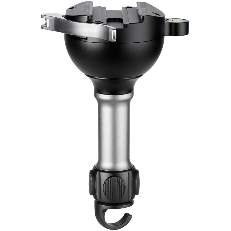 Leofoto Summit 75mm Leveling Base + Platform Long w/ Clamp