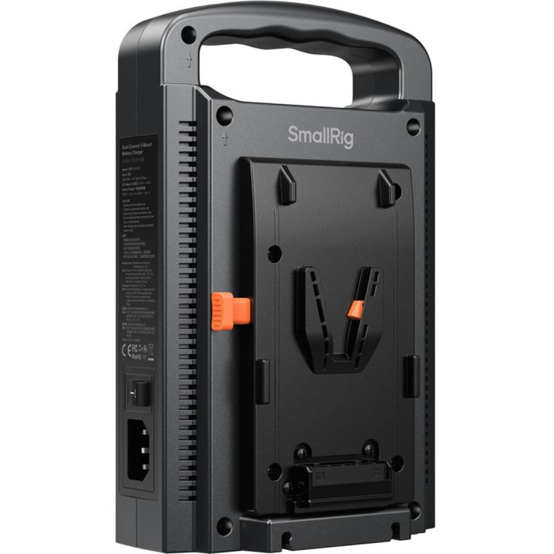 SmallRig 4578 Dual Channel V Mount Battery Charger (European Standard)