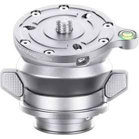 Leofoto LBQ-60S Silver Leveling Base