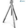 Leofoto LG-324C+LH-40R(Silver) CNC Tripod