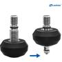 Leofoto Rubber Foot For Leofoto Tripod (3 Pcs)