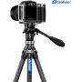 Leofoto LY-224C+BV-0R+LB-38 (Black) CNC Tripod