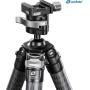 Leofoto SA-364CL+MA-40 CNC Tripod Hard Anodize