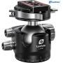 Leofoto LH-55PCL (w/ PCL-70 Clamp) 55mm Low Center Of Gravity Ball Head