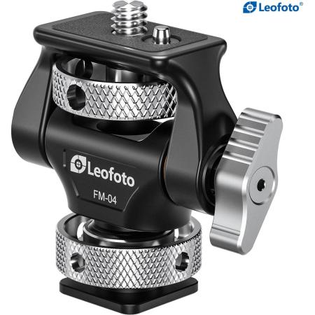 Leofoto Snail Head w/ Cold Shoe Adapter