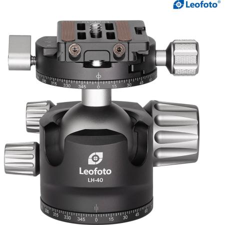 Leofoto LH-40R+NP-60 40mm Low Profile Ball Head