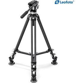 Leofoto LVC-193C+BV-15 Carbon Fiber Twin Leg Tripod
