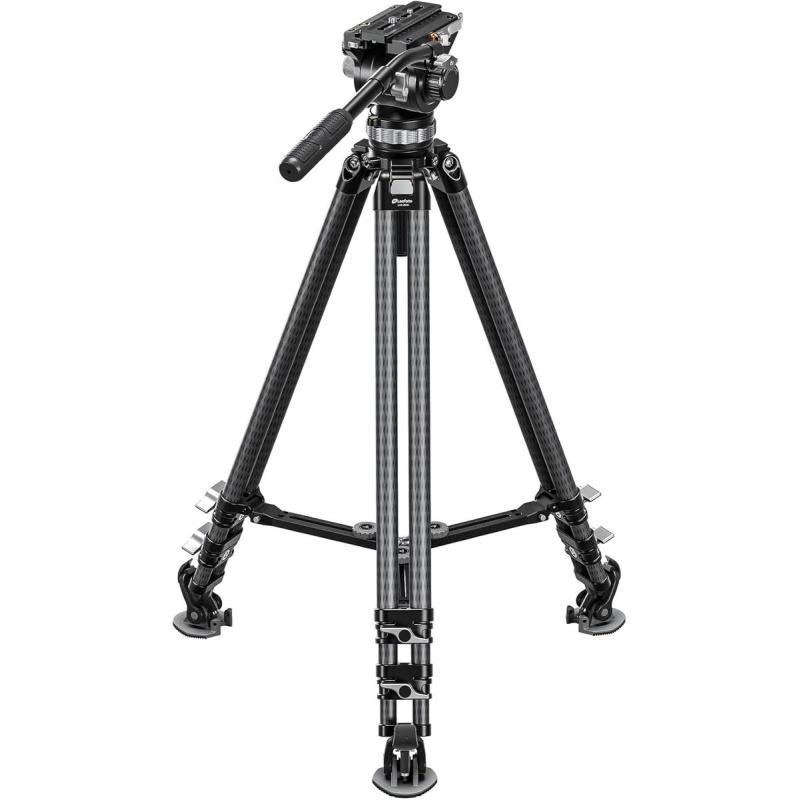 Leofoto LVC-253C+BV-20 Carbon Fiber Twin Leg Tripod