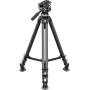 Leofoto LVC-253C+BV-20 Carbon Fiber Twin Leg Tripod