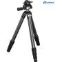 Leofoto SA-404C+MH-60S CNC Tripod Hard Anodize