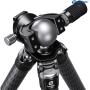 Leofoto SA-404C+MH-60S CNC Tripod Hard Anodize