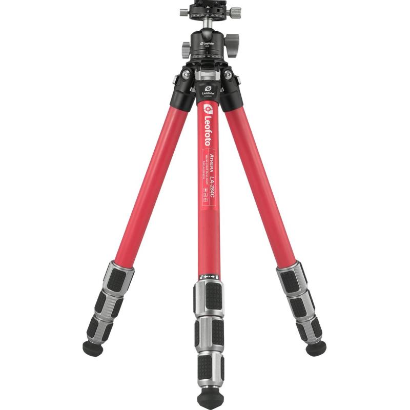 Leofoto Athena LA-284C+LH-30R(Red)
