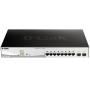 Switch Gestionable D-Link DGS-1210-10MP 10 Puertos/ RJ-45 10/100/1000/ PoE/ SFP