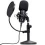 Micrófono Gaming Trust Gaming GXT 269 Emita II 25769/ USB/ Negro
