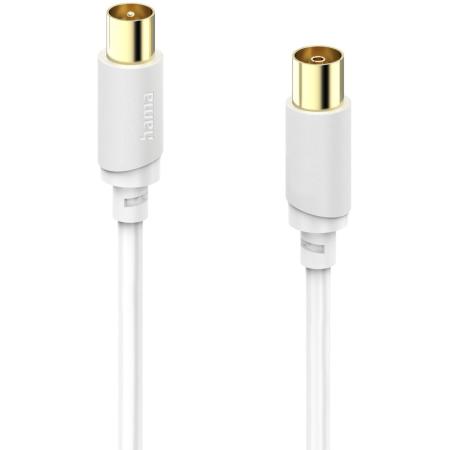 Hama Antenna Cable Coaxstekker - Coax Plug Gold Plated 10.0 M 120 DB