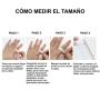 Anillo Inteligente Leotec Kör Ha Talla 11/ Ø20.8mm/ Notificaciones/ Frecuencia Cardíaca/ Plata