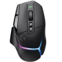 Ratón Gaming Inalámbrico Logitech G502 X Plus/ Hasta 25600 DPI/ Negro