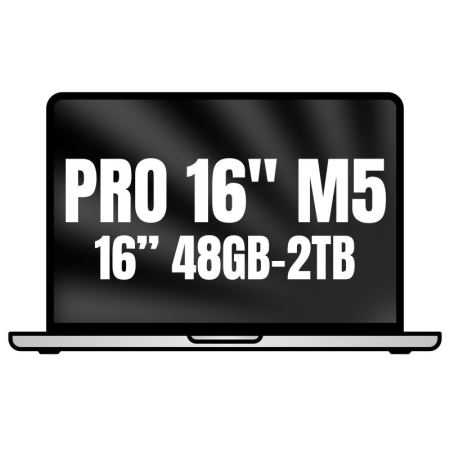 Apple Macbook Pro 16'/ M5 Max 18-Core CPU/ 48GB/ 2TB SSD/ 40-Core GPU/ Plata