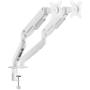 Soporte de Mesa con Contrapeso para 2 Monitores Aisens DT32TSR-439/ Giratorio/ Inclinable/ hasta 9kg