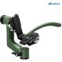 Leofoto PG-3SL Carbon Fiber Gimbal Head w/ Long Handle - Green