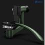 Leofoto PG-3SL Carbon Fiber Gimbal Head w/ Long Handle - Green