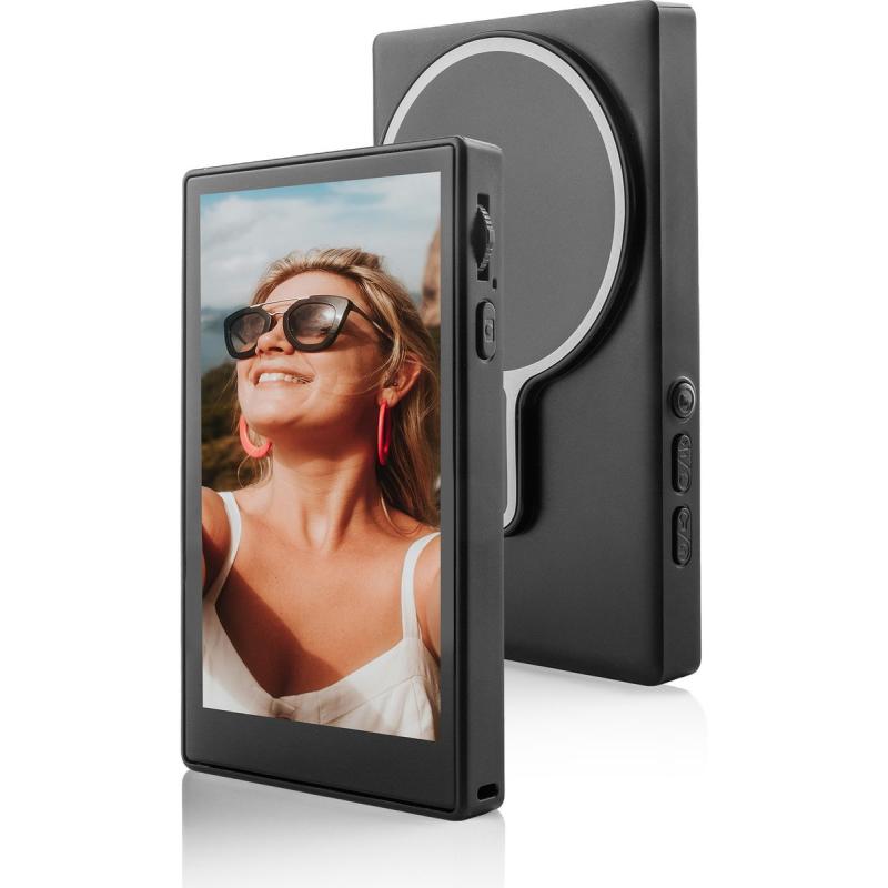 MOJOGEAR VS4 Touchscreen Selfie Vlog Monitor - Black