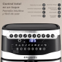 Freidora por Aire Airfryer / Sin Aceite Grunkel Maxisteelfryer/ 2200W/ Capacidad 9L