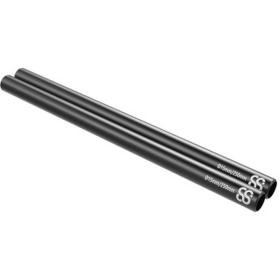 8Sinn 25cm 15mm Black Rods 2pcs