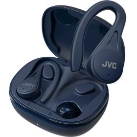 Auriculares Bluetooth JVC HA-EC25T con estuche de carga/ Autonomía 7.5h/ Azules