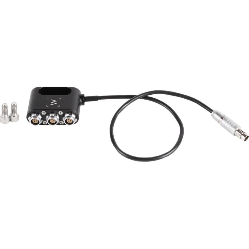 Wooden Camera 1 To 3 Mini Power Splitter (3PIN Fischer)