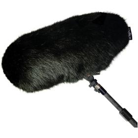 Radius Windcover For Rycote Cyclone Medium Black Fur