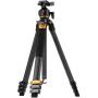 Fotopro Origin Plus + O 8H Carbon Tripod 20TH Anniversary Edition Black / Gold