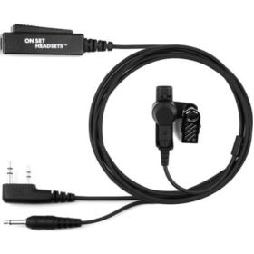 On Set Headsets FilmPro X Headset (Kenwood 2-PIN Black)