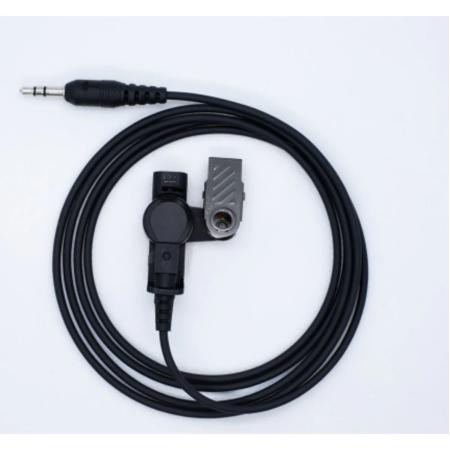 On Set Headsets 1-PIN Listen Only - Black - 3.5mm - Long