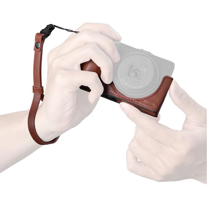 SmallRig 5678 Leather Case Kit For Ricoh GR IV / III / Iiix / III / Iiix Red