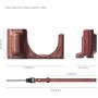 SmallRig 5678 Leather Case Kit For Ricoh GR IV / III / Iiix / III / Iiix Red