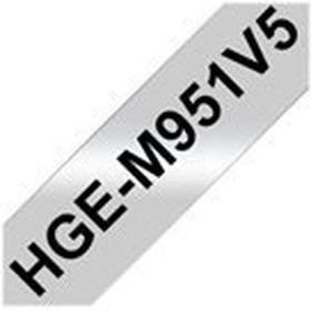 Brother 24mm Black On Matt Silver High Grade Ta