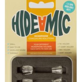 Hide-a-mic Dpa 4060/4061/4071 4 Different Holders In Case Transparent