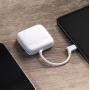 PGYTECH Createmate High Speed Mini Card Reader Case (Ivory White)