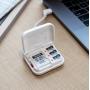 PGYTECH Createmate High Speed Mini Card Reader Case (Ivory White)